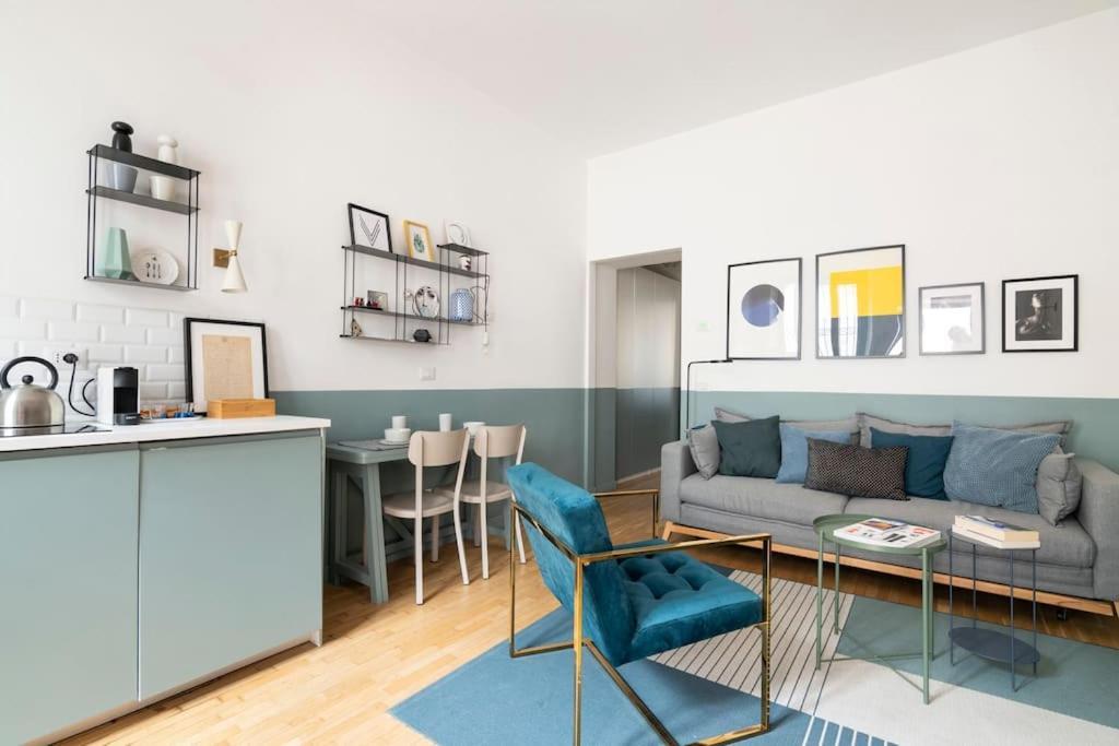 New Elegant Flat 3 Min From Central Station. 米兰 外观 照片
